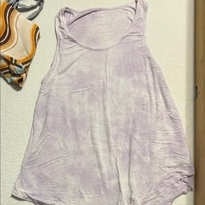 American Eagle. Women's Lavender Tank Top - Lightweight Scoop Neck